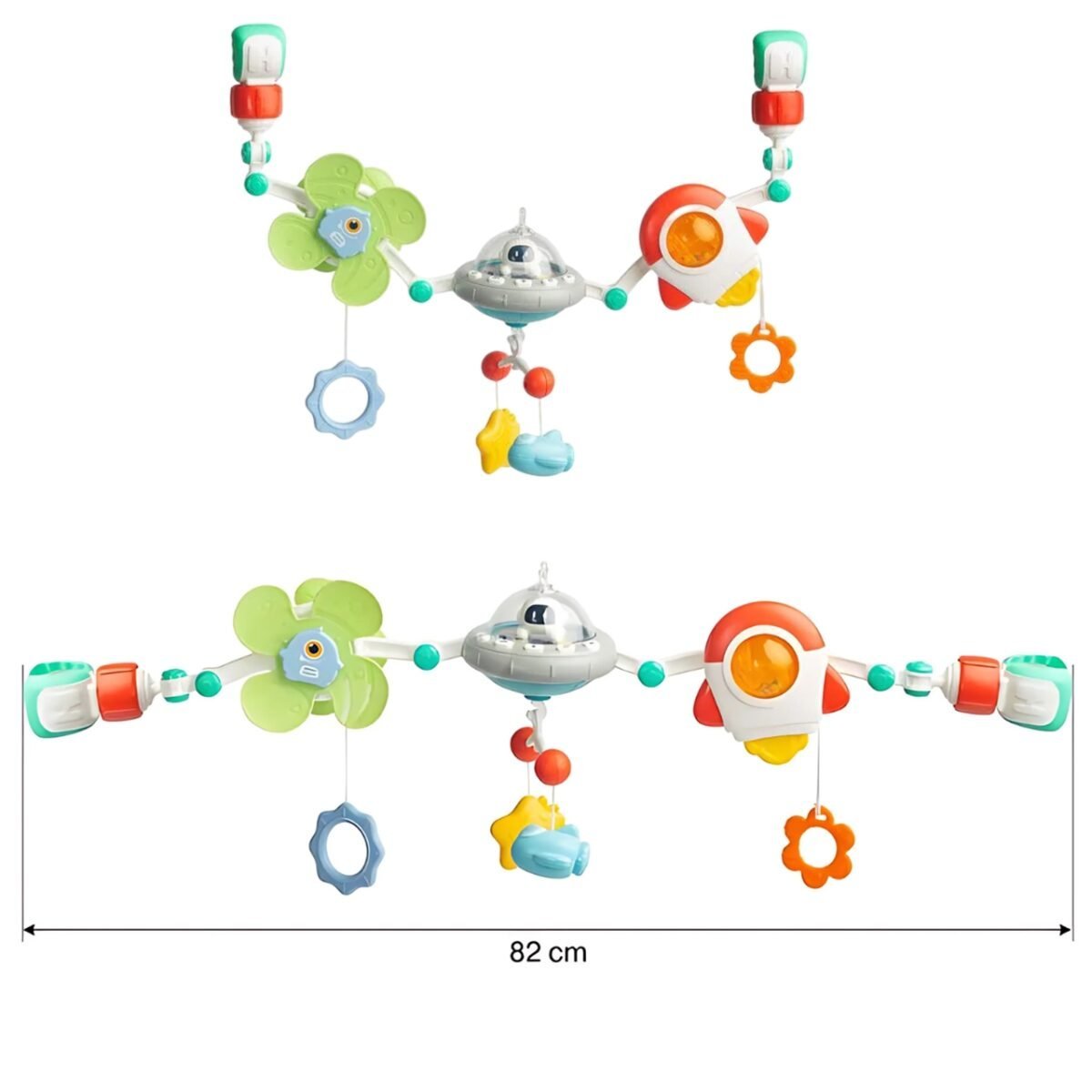 Interaktyvus žaidimų lankas su lopšinėmis ir švieselėmis – Paveikslėlis 6