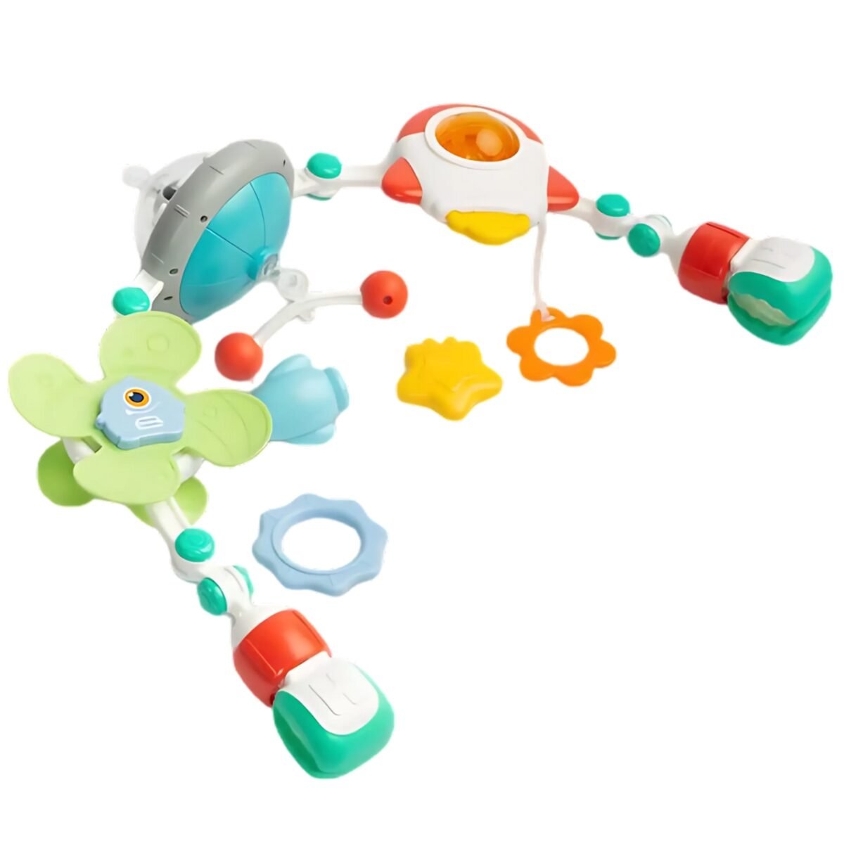 Interaktyvus žaidimų lankas su lopšinėmis ir švieselėmis – Paveikslėlis 7