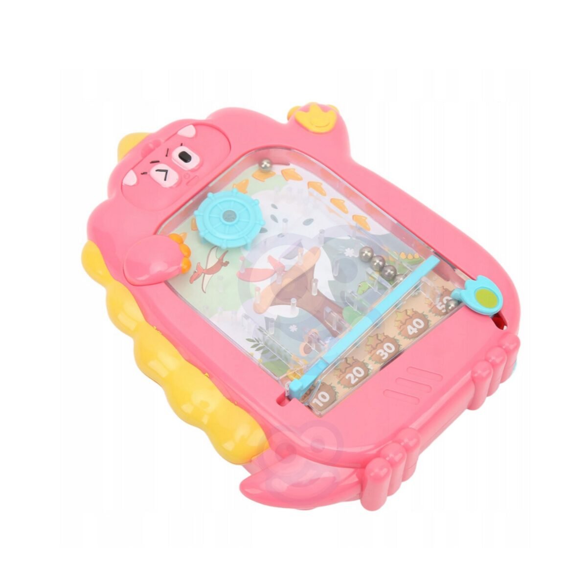 Išnykstančių piešinių magnetinė lenta 2in1 su Flipper miklumo žaidimu, rožinė – Paveikslėlis 5