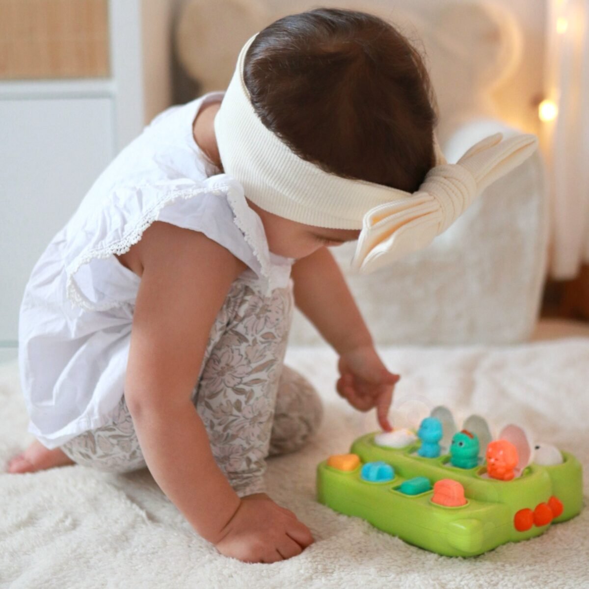 Iššokančių dinozaurų edukacinis žaislas su mygtukais – Paveikslėlis 3