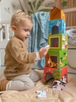 Įstatomieji ūkio kubeliai su gyvūnėlių figūrėlėmis – Paveikslėlis 3
