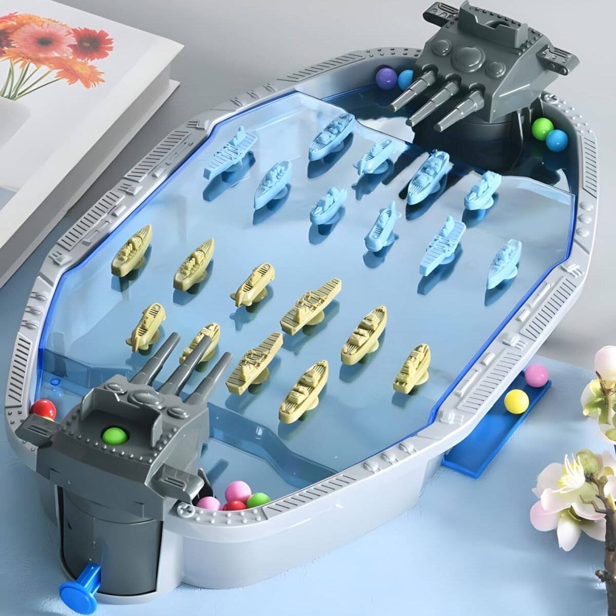 Jūrų mūšis – vikrumo žaidimas su laivais ir patrankomis – Paveikslėlis 3