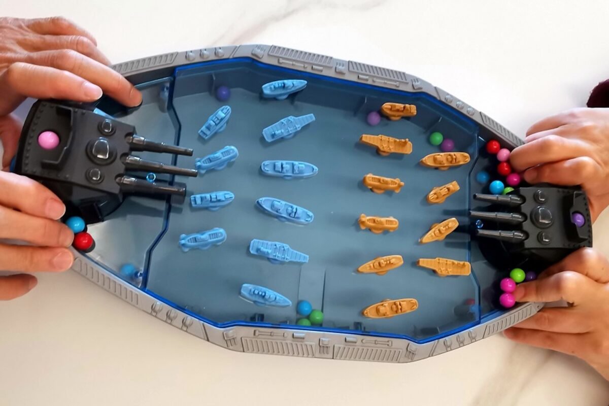 Jūrų mūšis – vikrumo žaidimas su laivais ir patrankomis – Paveikslėlis 5