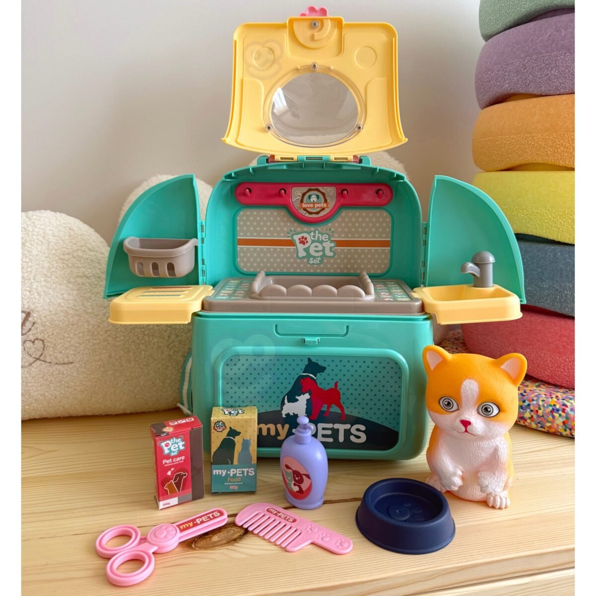 Kačiuko priežiūros rinkinys du viename kuprinėje – Paveikslėlis 11