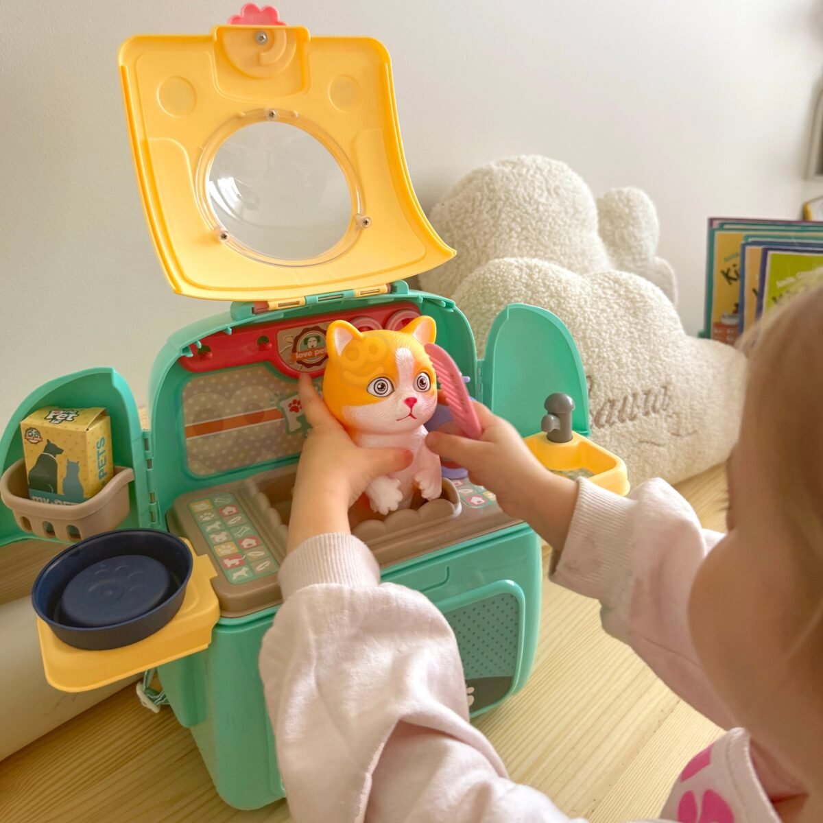 Kačiuko priežiūros rinkinys du viename kuprinėje – Paveikslėlis 5