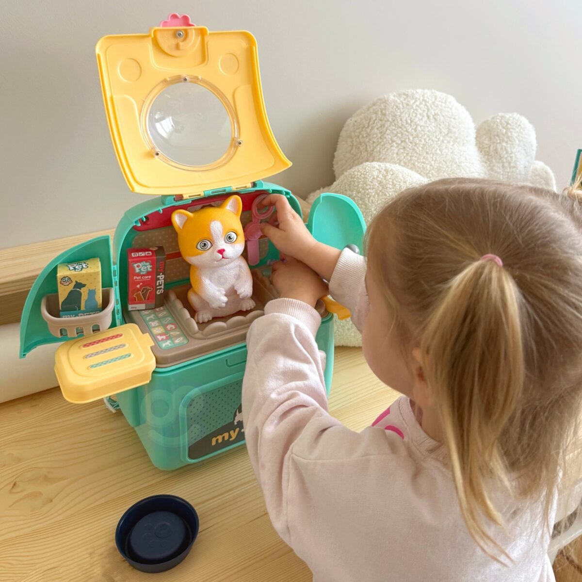 Kačiuko priežiūros rinkinys du viename kuprinėje – Paveikslėlis 7