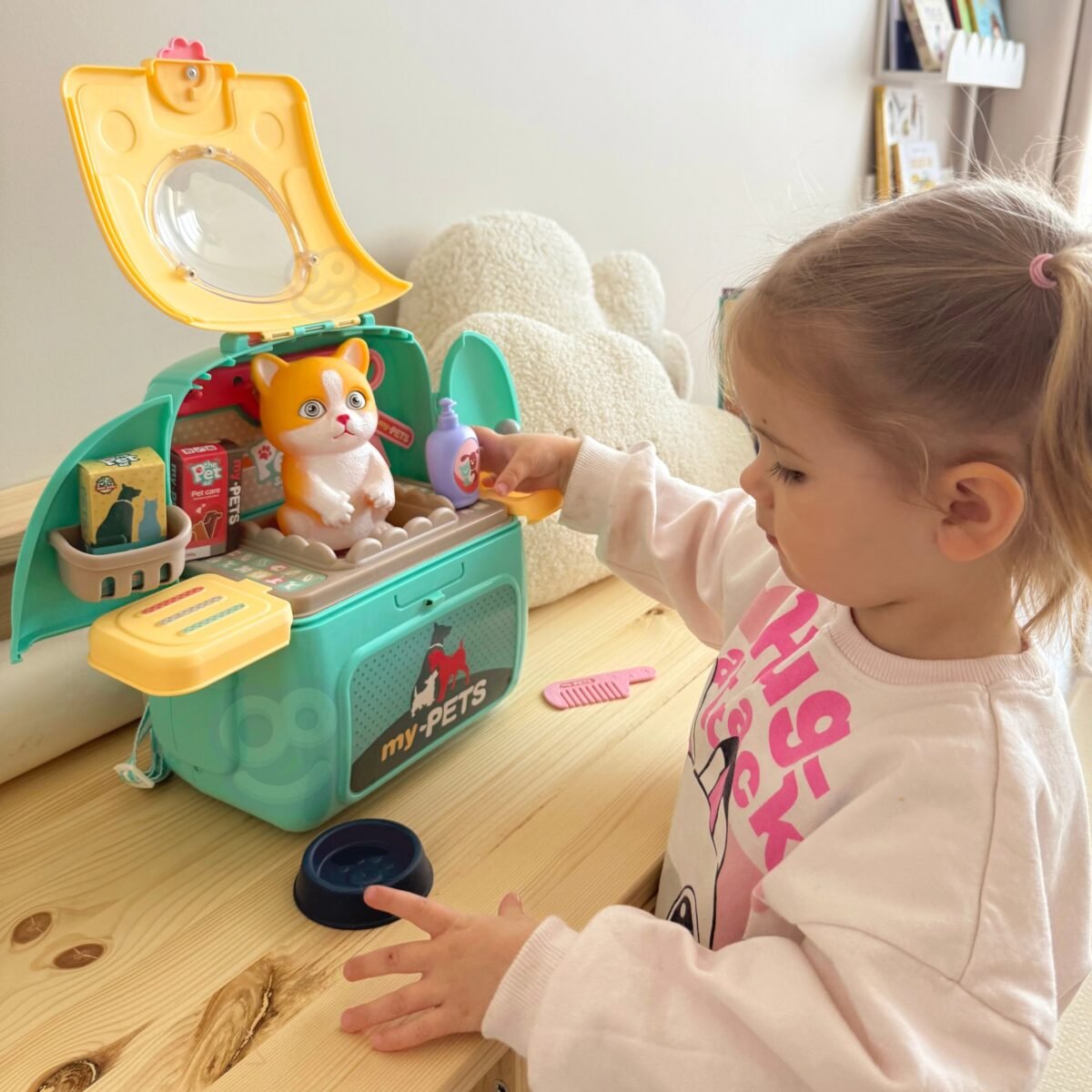 Kačiuko priežiūros rinkinys du viename kuprinėje – Paveikslėlis 8