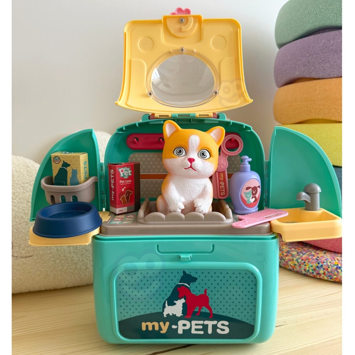 Kačiuko priežiūros rinkinys du viename kuprinėje – Paveikslėlis 10