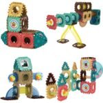 Kaladėlių konstruktorius 3D kulodromas, 68 dalys – Paveikslėlis 3