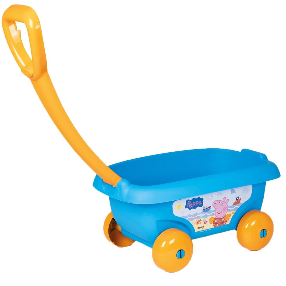 Kiaulytės Pepos smėlio žaidimų vežimėlis su kibirėliu ir priedais – Paveikslėlis 2