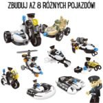 Konstravimo kaladėlės 8 skirtingoms policijos transporto priemonėms – Paveikslėlis 2