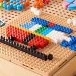 Konstravimo kaladėlių STEAM rinkinys su 4 tvirtinimo plokštelėmis, 135 detalės – Paveikslėlis 3