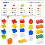 Konstravimo kaladėlių STEAM rinkinys su 4 tvirtinimo plokštelėmis, 135 detalės – Paveikslėlis 9