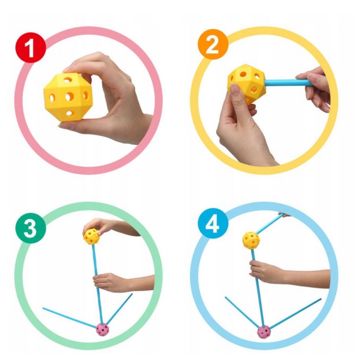 Konstravimo rinkinys fortams ir palapinėms, 340 dalių ir pledu – Paveikslėlis 5