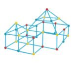 Konstruktorius palapinių statybai su uždangalu – Paveikslėlis 10