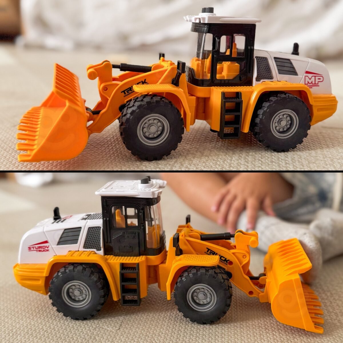 Krautuvo-ekskavatoriaus modelis 1:16 su šviesos ir garso efektais – Paveikslėlis 4