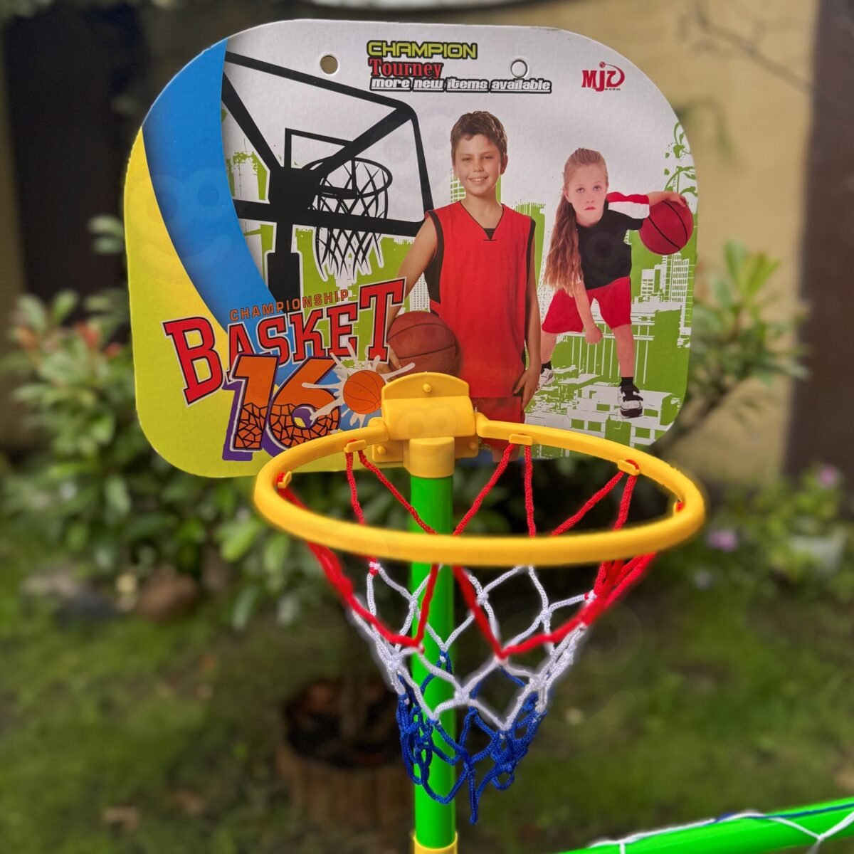 Krepšinio ir futbolo rinkinys 2in1 su kamuoliais – Paveikslėlis 5