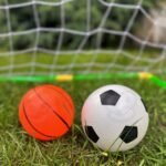 Krepšinio ir futbolo rinkinys 2in1 su kamuoliais – Paveikslėlis 7