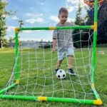 Krepšinio ir futbolo rinkinys 2in1 su kamuoliais – Paveikslėlis 8