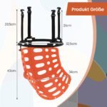 Krepšinio kamuolių grąžinimo įrenginys su 360° pasukimu – Paveikslėlis 2