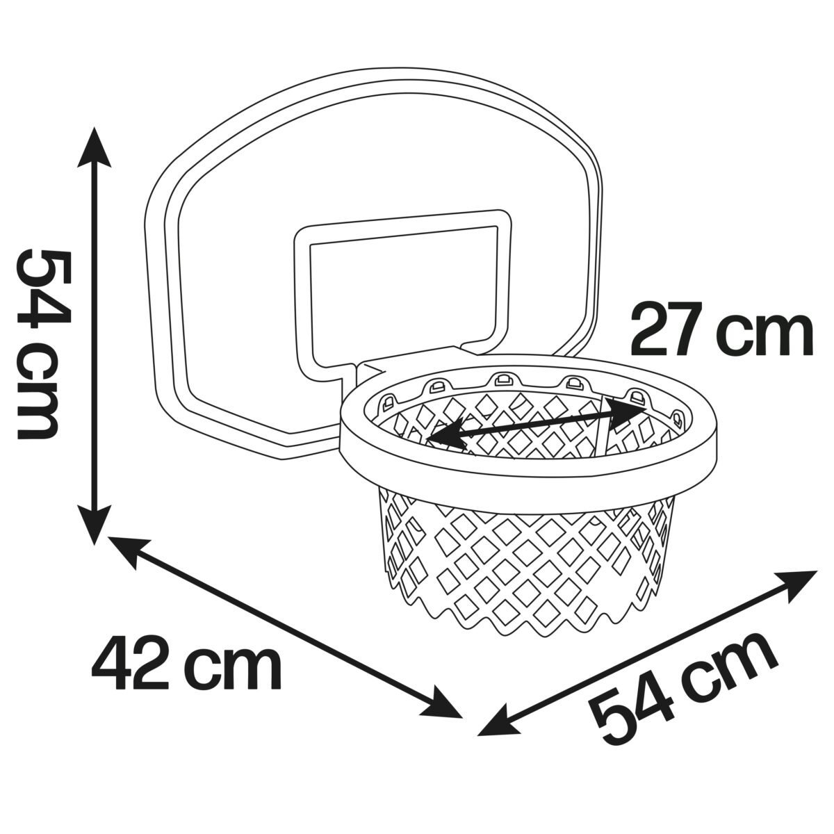 Krepšinio lankas tvirtinamas prie čiuožyklos ar sienos – Paveikslėlis 14