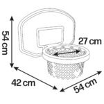 Krepšinio lankas tvirtinamas prie čiuožyklos ar sienos – Paveikslėlis 14