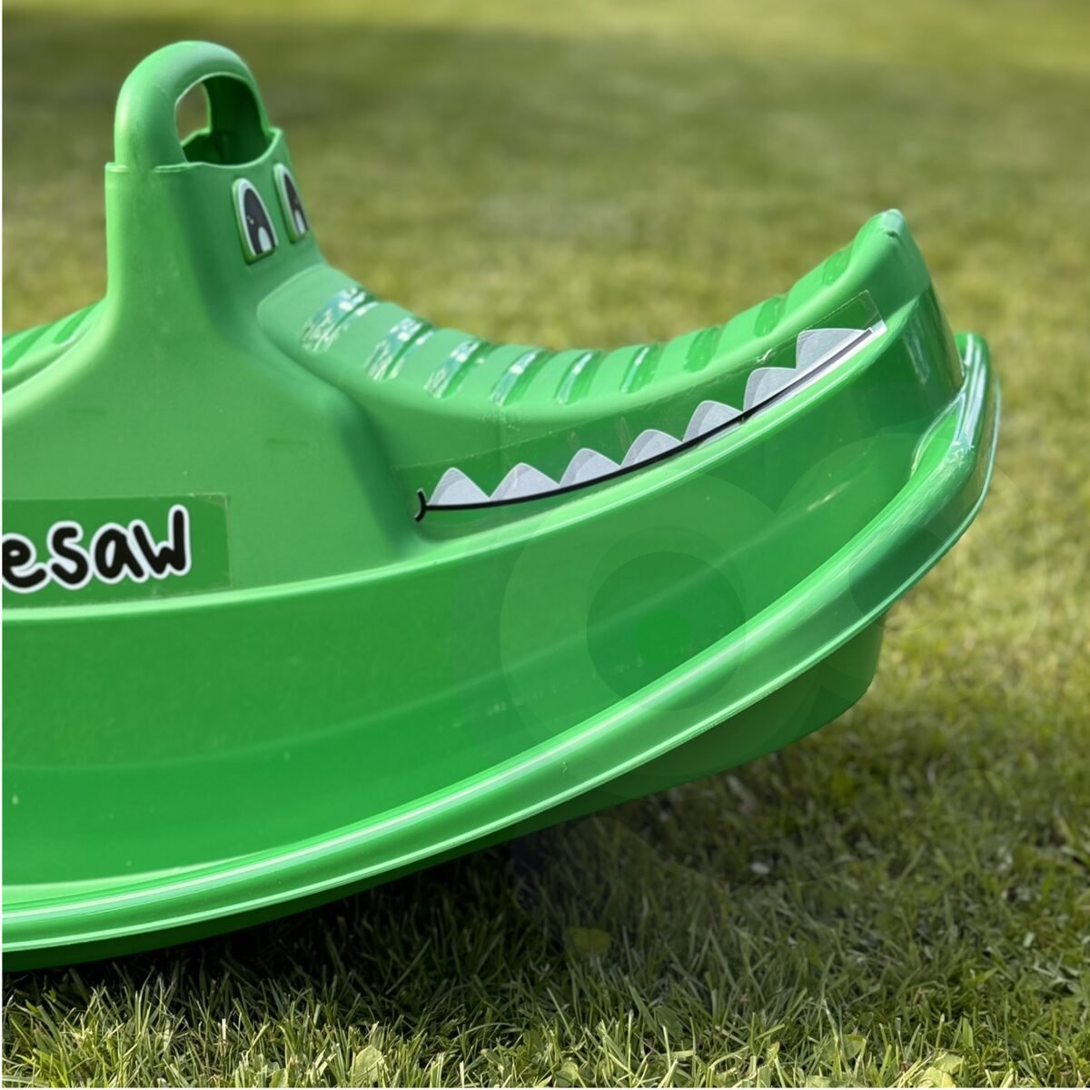 Krokodilo formos dvivietės balansinės supynės – Paveikslėlis 2