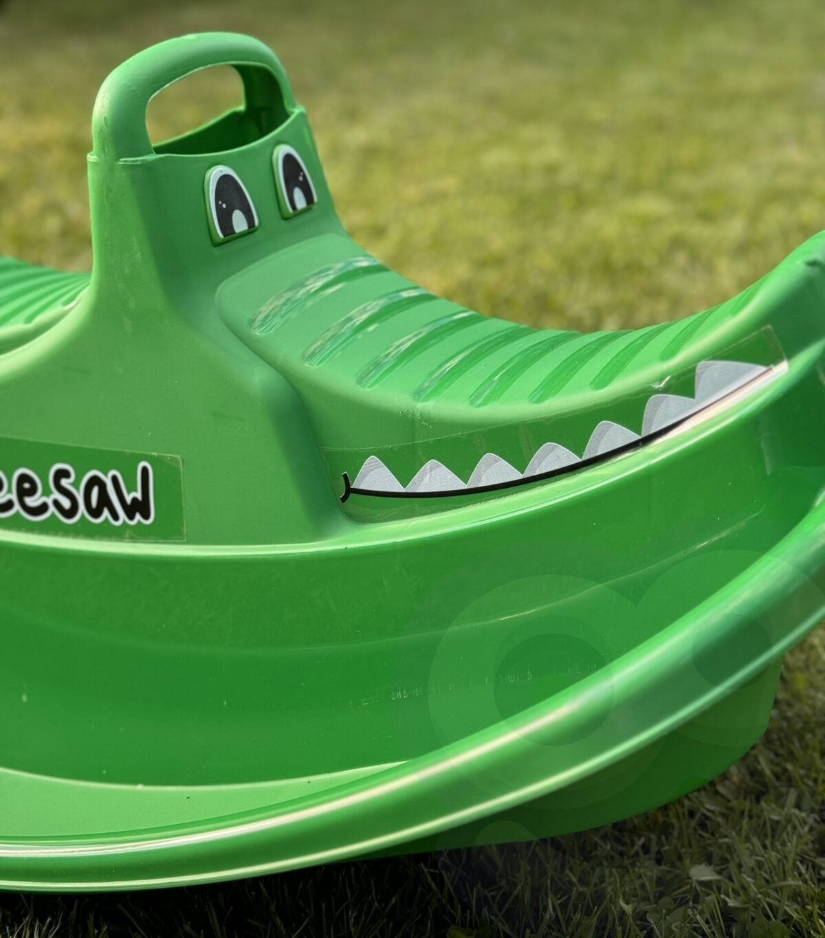 Krokodilo formos dvivietės balansinės supynės – Paveikslėlis 4