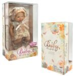 Kūdikio lėlė su suknele ir triušio kepuraite – Paveikslėlis 4