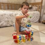 Kulodromo konstravimo rinkinys su erdviniais elementais – Paveikslėlis 5