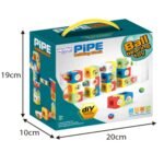 Kulodromo konstravimo rinkinys su erdviniais elementais – Paveikslėlis 10