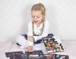Kūrybiniai braižymo paveikslėliai su gyvūnėlių motyvais, 7 dalių rinkinys