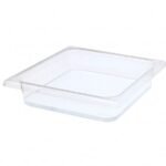 Kvadratinis polikarbonato indas vandens ir smėlio žaidimams