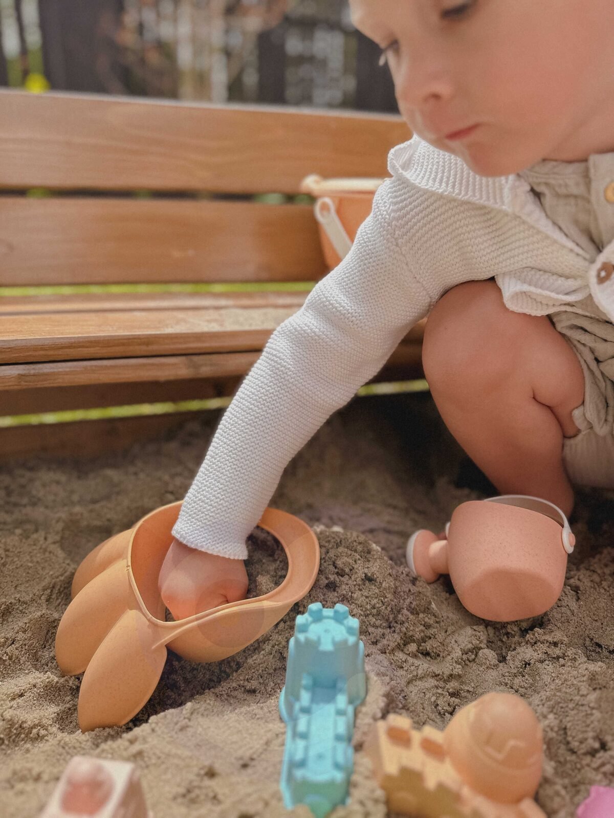 Kviečių pluošto smėlio kastuvėlis ir grėbliukai – Paveikslėlis 3