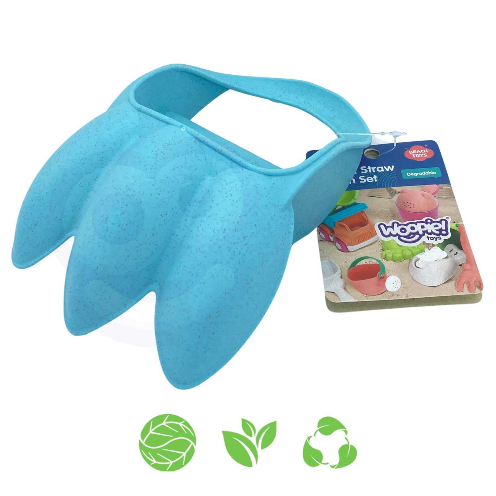 Kviečių pluošto smėlio kastuvėlis ir grėbliukai pastelinių spalvų Kviečių pluošto smėlio kastuvėlis ir grėbliukai pastelinių spalvų