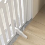 Laisvai statoma šunų užtvara su atraminėmis kojelėmis – Paveikslėlis 9