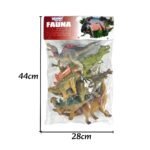 Lanksčių dinozaurų figūrėlių rinkinys (6 vnt.) – Paveikslėlis 4