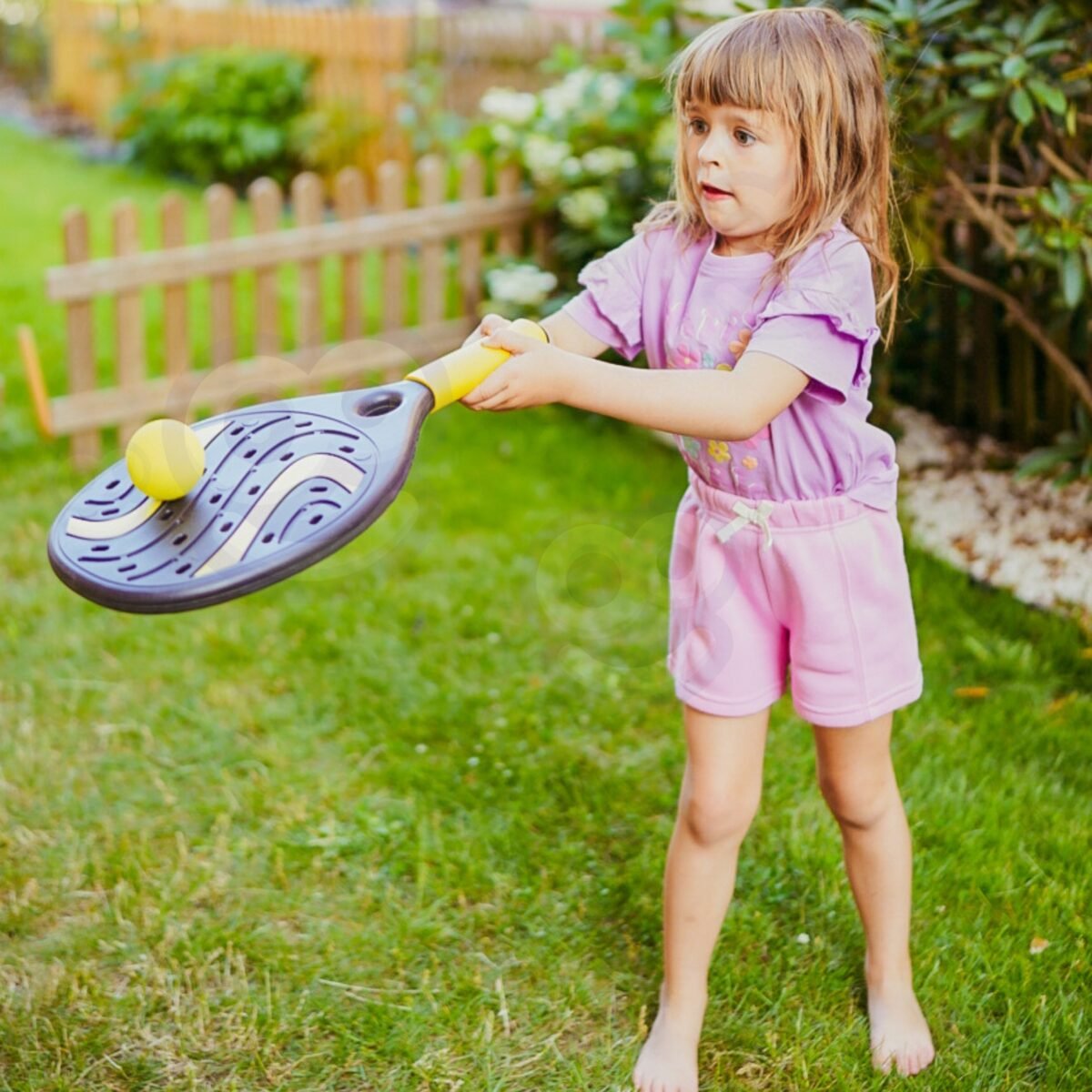 Lauko raketės su putplasčio kamuoliuku, plunksninuku ir dėklu – Paveikslėlis 3