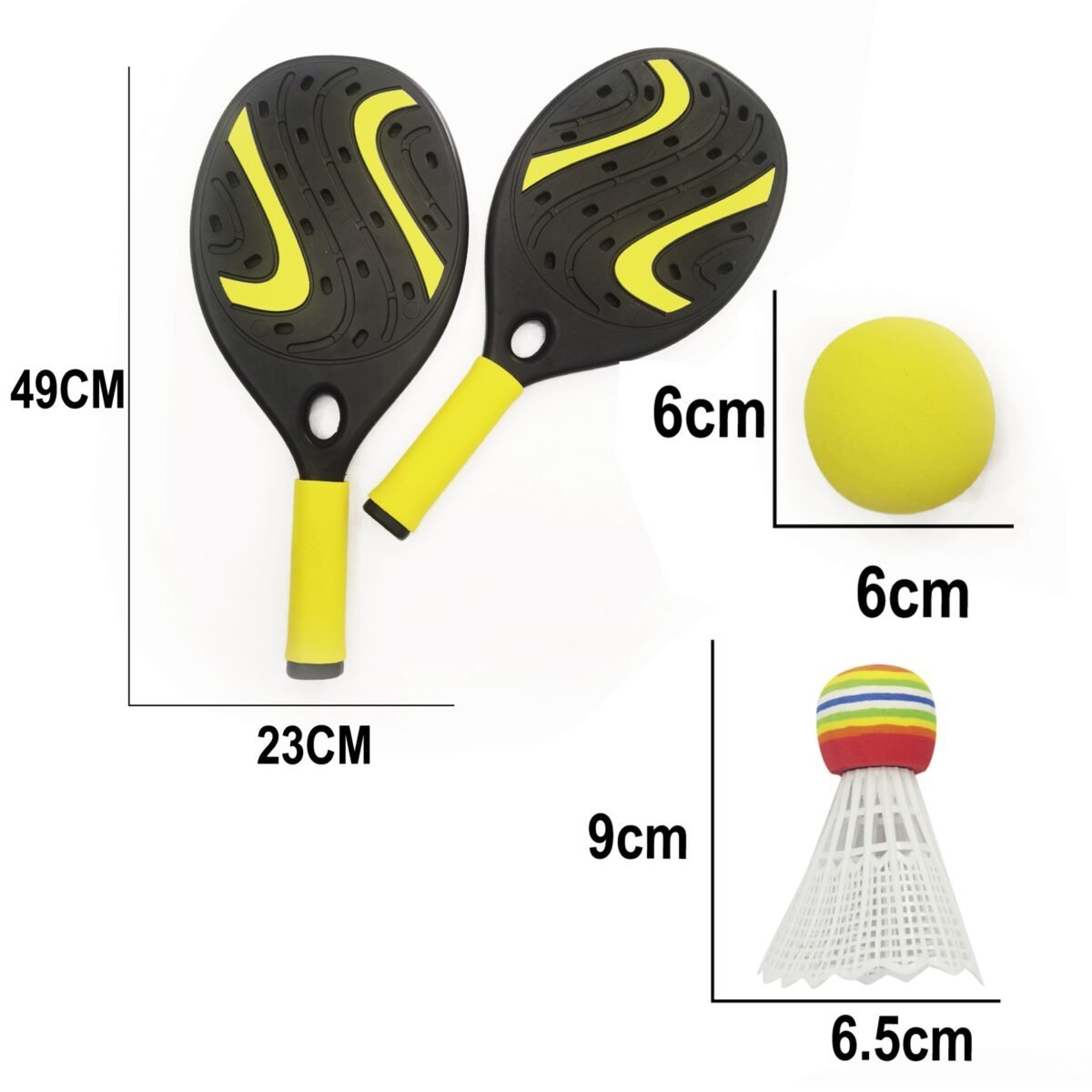 Lauko raketės su putplasčio kamuoliuku, plunksninuku ir dėklu – Paveikslėlis 10