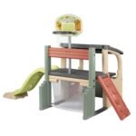 Lauko žaidimų kompleksas su čiuožykla