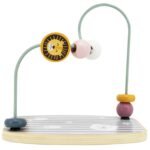 Lavinamasis medinis karoliukų labirintas su gyvūnėliais – Paveikslėlis 9