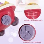 Ledų ir saldumynų vežimėlis su šviesos, garso efektais ir 36 priedais