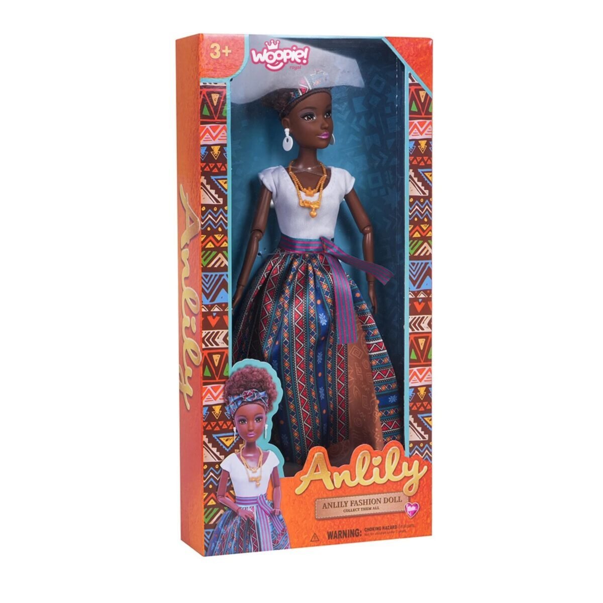 Lėlė Lili su puošnia suknele ir lanksčiais sąnariais – Paveikslėlis 4