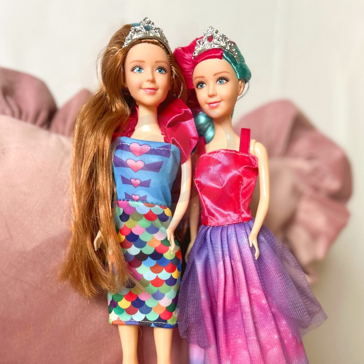 Lėlių rinkinys: 4 princesės su aksesuarais – Paveikslėlis 6