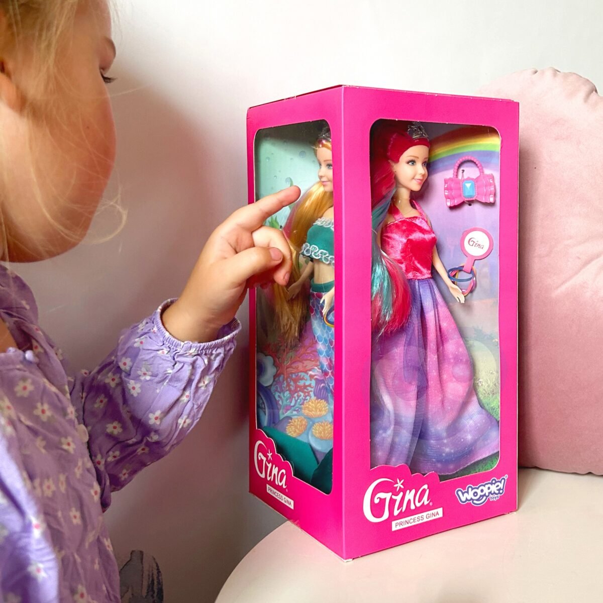 Lėlių rinkinys: 4 princesės su aksesuarais – Paveikslėlis 8