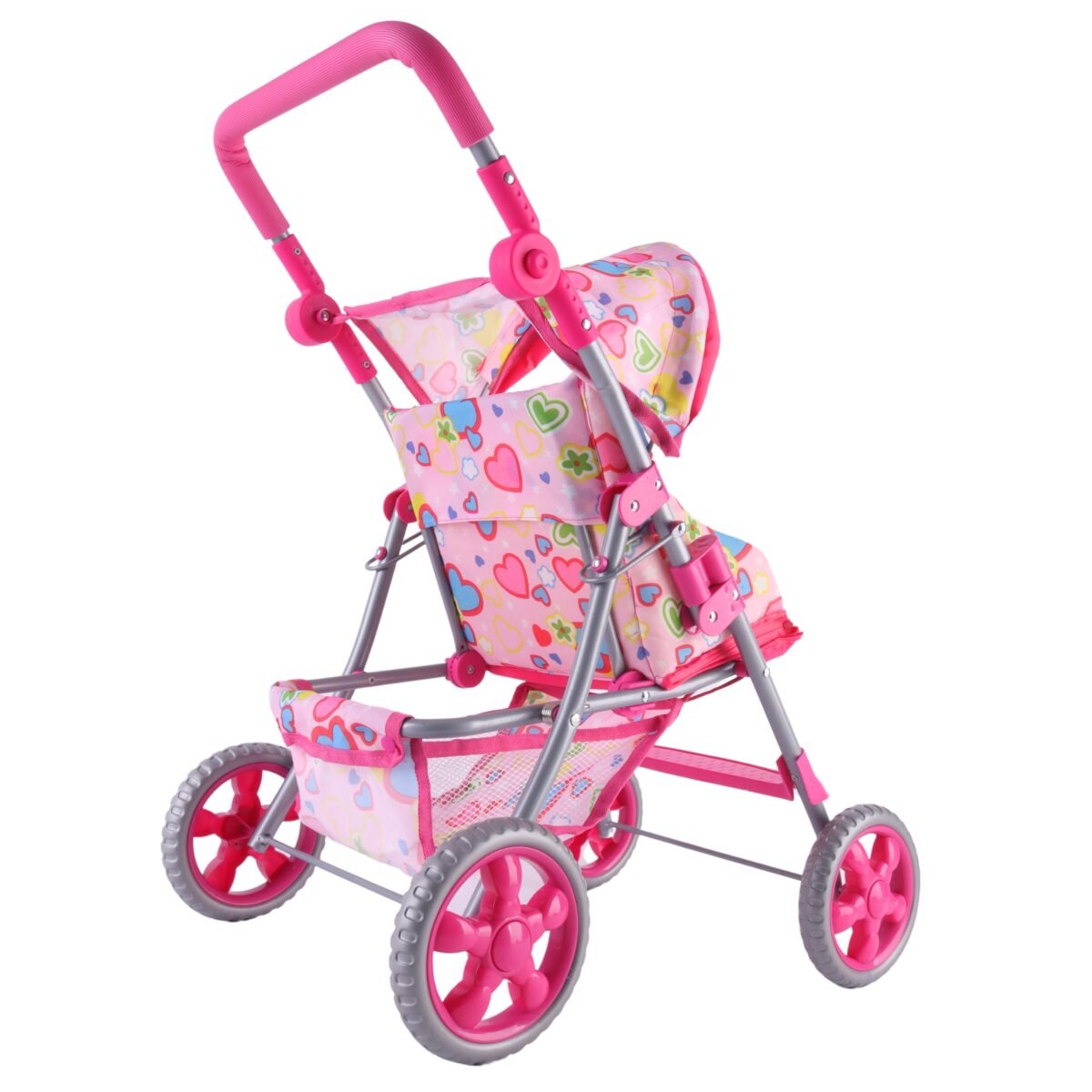 Lėlių vežimėlis su spalvingomis širdelėmis – Paveikslėlis 14