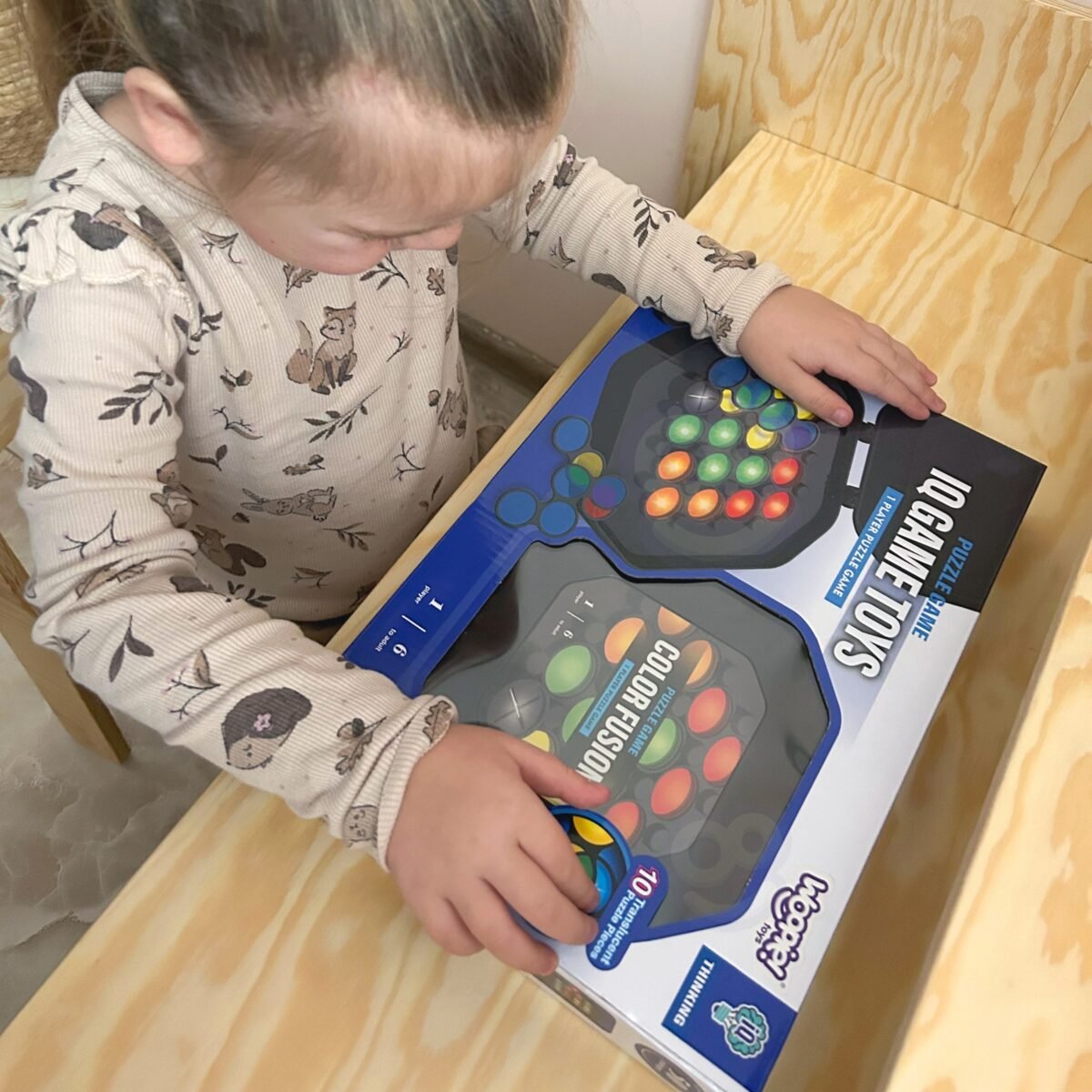 Loginis raštų dėliojimo žaidimas su apšviestu pagrindu – Paveikslėlis 11