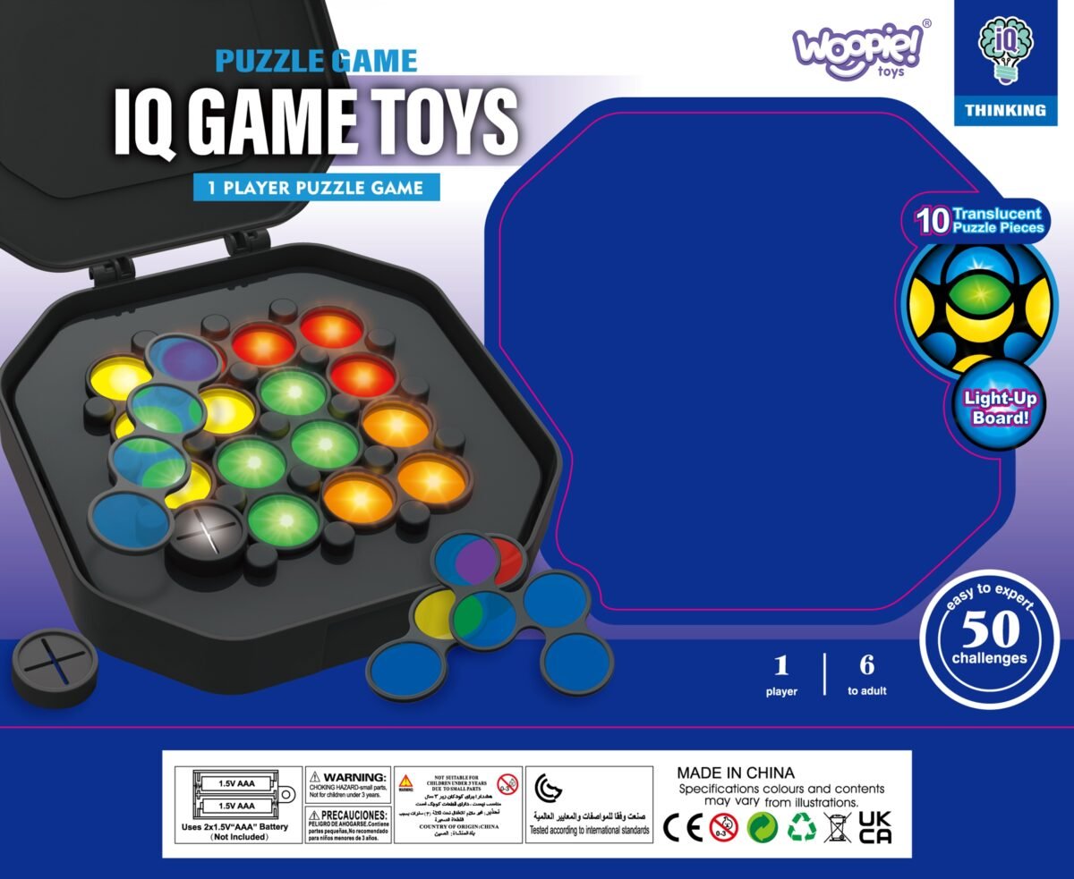 Loginis raštų dėliojimo žaidimas su apšviestu pagrindu – Paveikslėlis 16