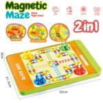 Magnetinė 2in1 lenta: labirintas ir Kinų šaškės – Paveikslėlis 14