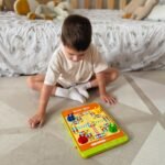 Magnetinė 2in1 lenta: labirintas ir Kinų šaškės – Paveikslėlis 4